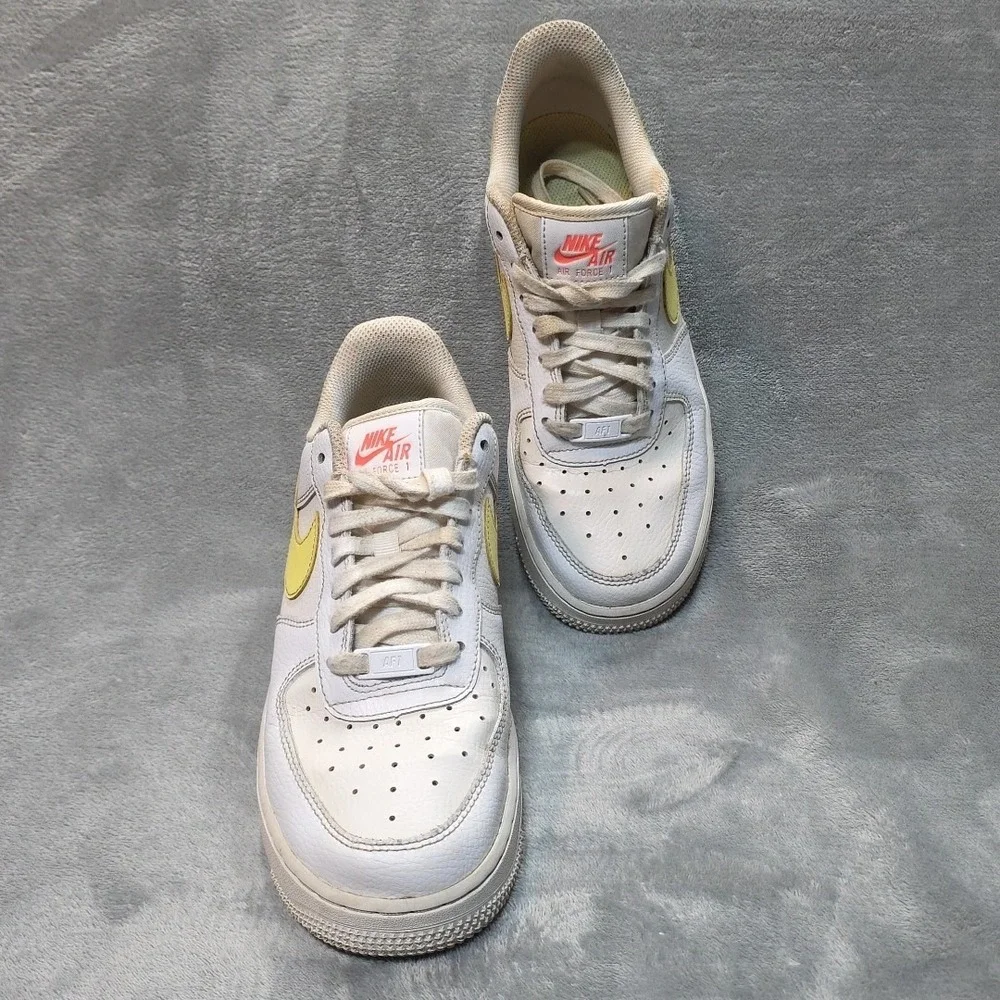 Size‎ 8.5 - Nike Air Force 1 '07 White Light Citron W